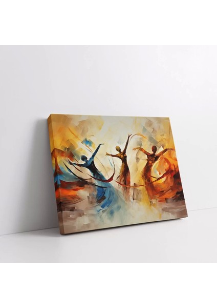 Zarif Dönüşler Kanvas Tablo modelleri