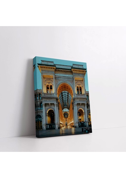 Mavi Saat Kanvas Tablo modelleri