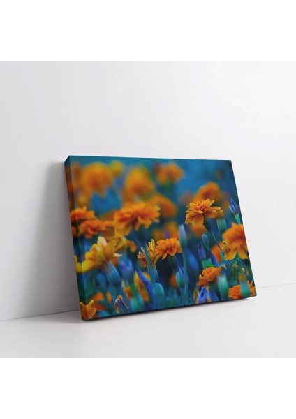 Sarı Çiçekler Kanvas Tablo fiyatları