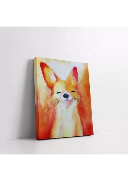 Yavru Tilki Kanvas Tablo fiyatları