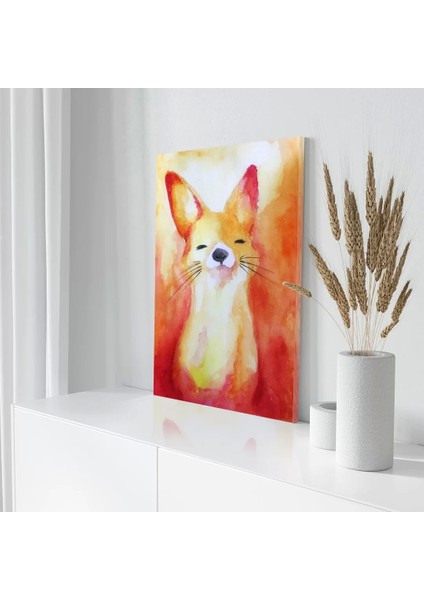 Yavru Tilki Kanvas Tablo modelleri