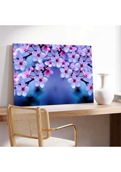 Sakura Ağacındaki Çiçekler Kanvas Tablo