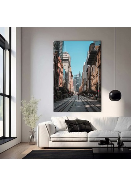 Tarihi Sokaklar Kanvas Tablo