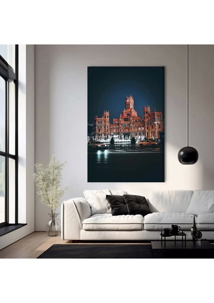 Tarihi Yapı Kanvas Tablo