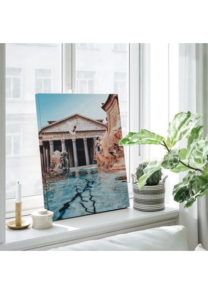 Serin Mavi Sular Kanvas Tablo modelleri