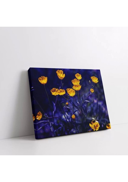 Sarı Çiçekleri Tarlası Kanvas Tablo fiyatları