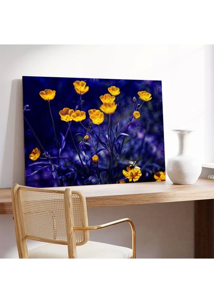 Sarı Çiçekleri Tarlası Kanvas Tablo modelleri
