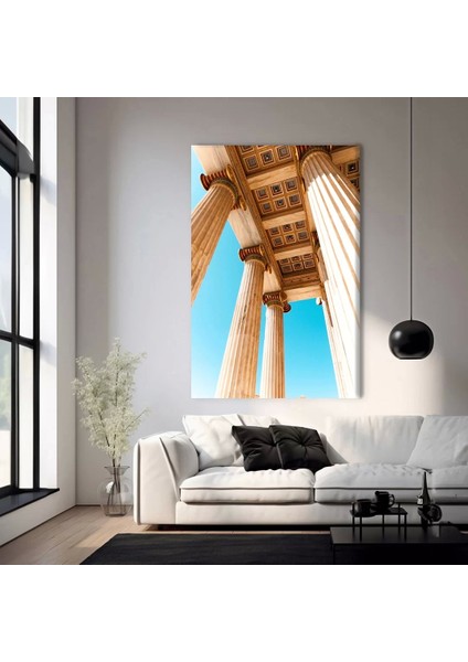 Gökyüzüne Dokunan Taşlar Kanvas Tablo