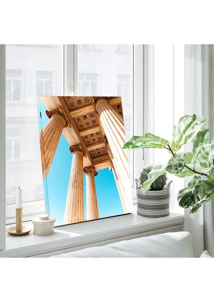 Gökyüzüne Dokunan Taşlar Kanvas Tablo fiyatları