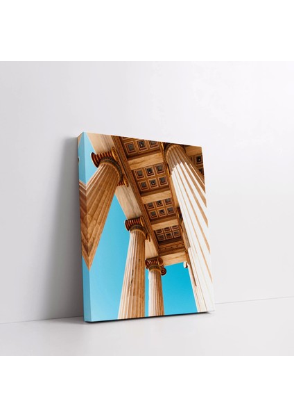 Gökyüzüne Dokunan Taşlar Kanvas Tablo modelleri