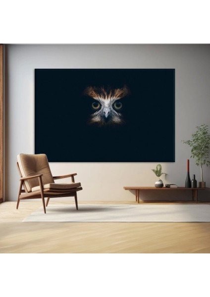 Sessiz Baykuş Kanvas Tablo