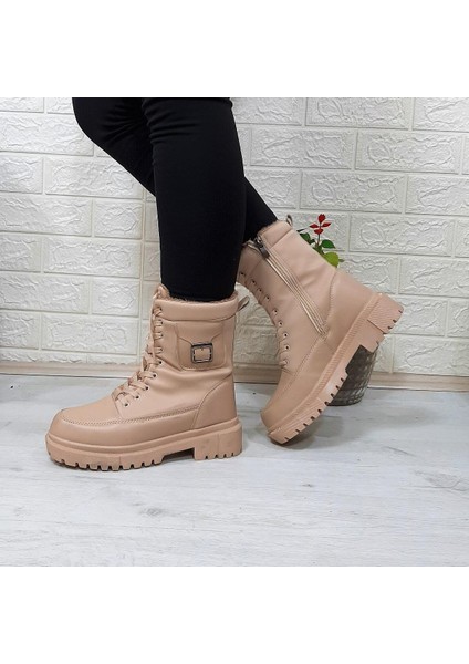 900 Viz Renk Içi Kürklü Fermuarlı Bayan Bot indirimleri