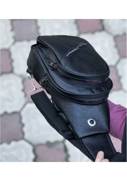 Siyah Sırt ve Göğüs Çantası Çapraz Bodybag Çantao fiyatları