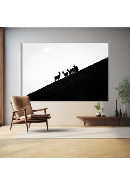 Dağcılar Kanvas Tablo