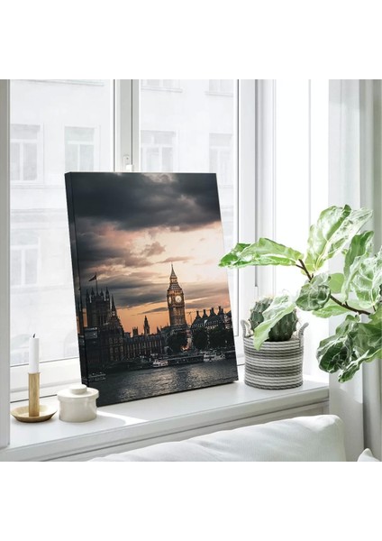 Parlak Şehir Işıkları Kanvas Tablo fiyatları