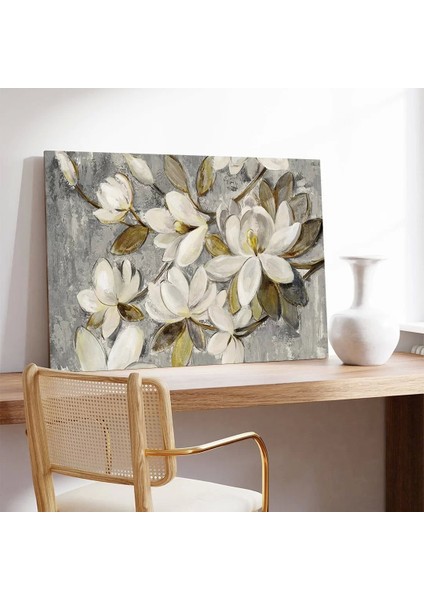 Manolya Çiçeği Kanvas Tablo modelleri