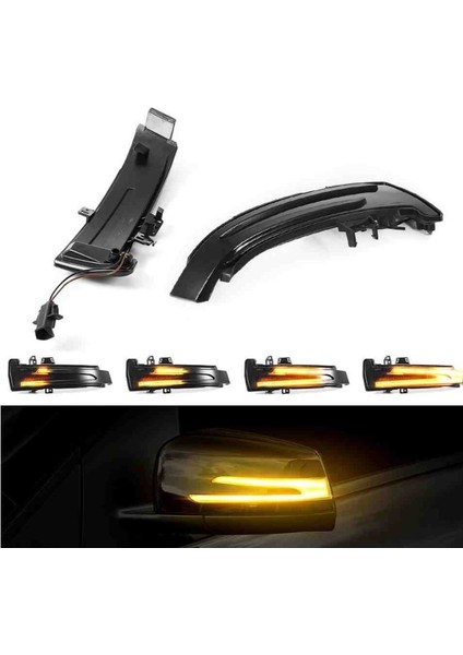 Mercedes W204 W212 W218 W221 W461 Kayar Ledli Ayna Sinyal Set