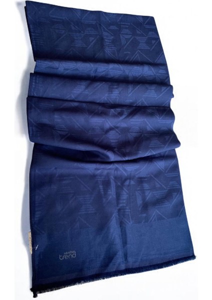 Trend Pera Şal 2 - 4873 Lacivert
