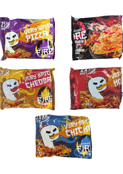 Pizza Tadı Kore Noodle (85 gr x 5 Adet)