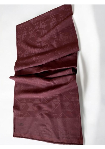 Trend Pera Şal 2 - 4883 Koyu Bordo