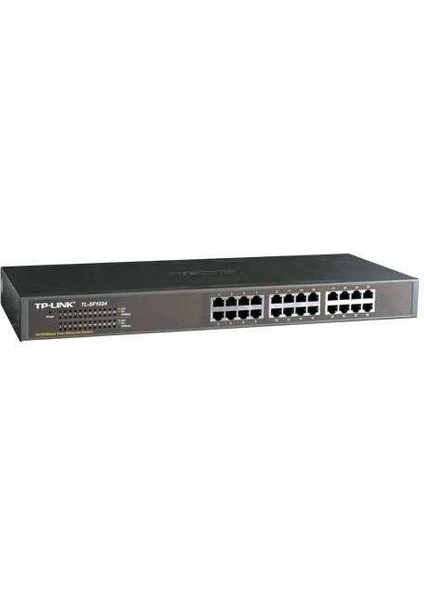 TL-SF1024D 24 Port 10-100 Mbps Switch Çelik Kasa Rack Mount