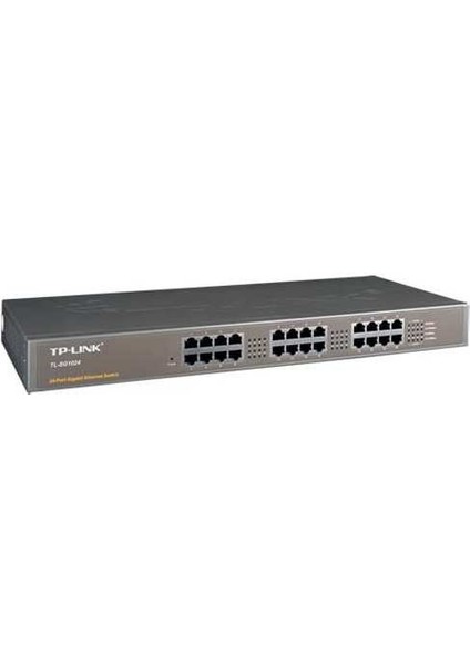 TL-SG1024D 24 Port 10-100-1000 Mbps Switch Çelik Kasa Rack Mount