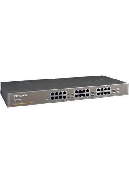 Tp-Link TL-SG1024D 24 Port 10-100-1000 Mbps Switch Çelik Kasa Rack Mount