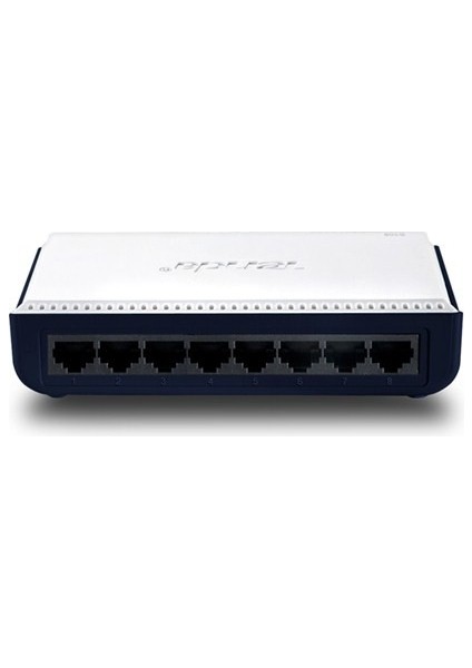 S108 8 Port 10-100 Mbps Switch Plastik Kasa