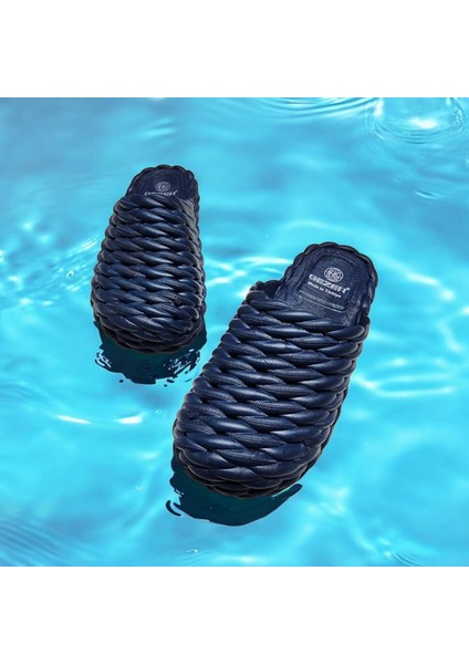 Yazlık Kaydırmaz Taban Islak Zemin Hasır Görünümlü Havuz,plaj,deniz Terliği