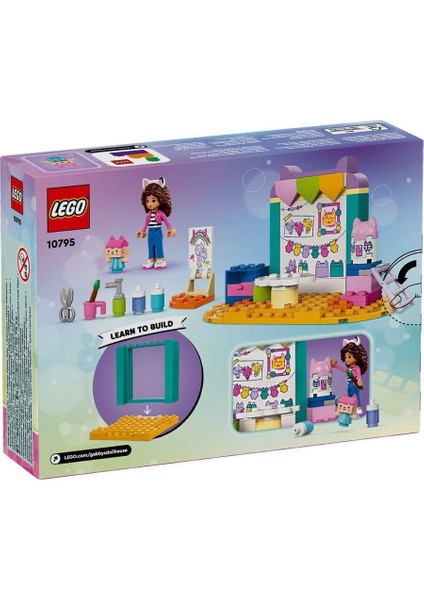 10795 LEGO Gabbynin Hayal Evi Karton Baby Box ile El Sanatları 60 Parça +4 Yaş