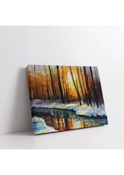 Sonbaharın Renk Akışı Kanvas Tablo fiyatları