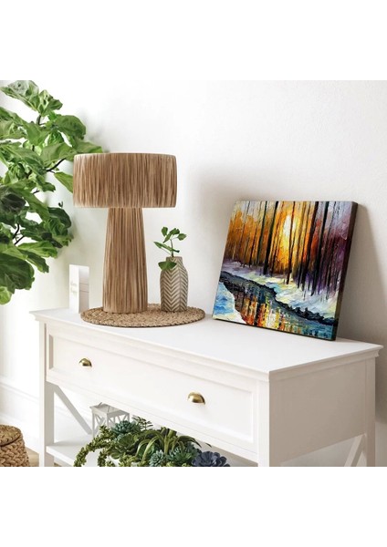 Sonbaharın Renk Akışı Kanvas Tablo modelleri