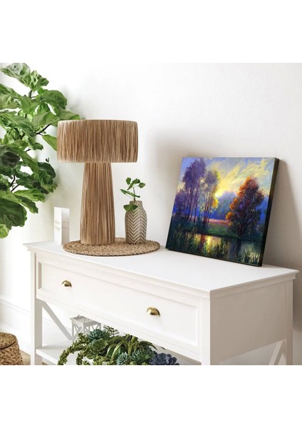 Alacakaranlık Ormanı Kanvas Tablo modelleri