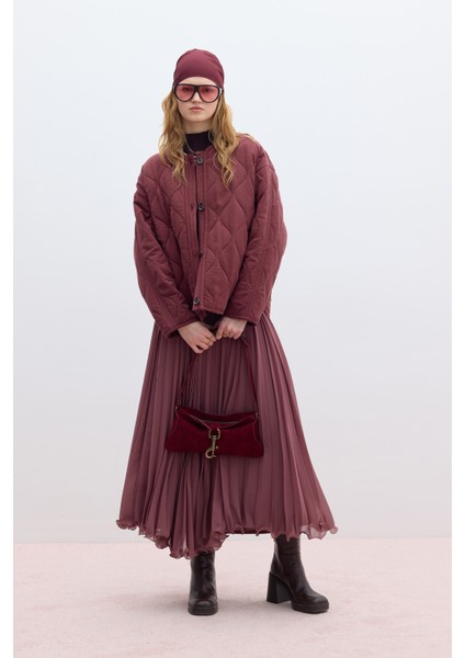 Pliseli Etek Gül Kurusu