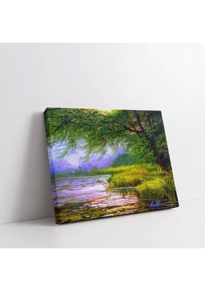Sakin Nehir Kanvas Tablo fiyatları