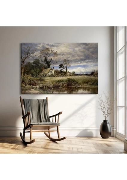 Kır Manzarası Kanvas Tablo