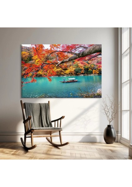 Sonbaharın Ahenki Kanvas Tablo