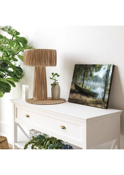 Sisli Nehir Kıyısı Kanvas Tablo fiyatları