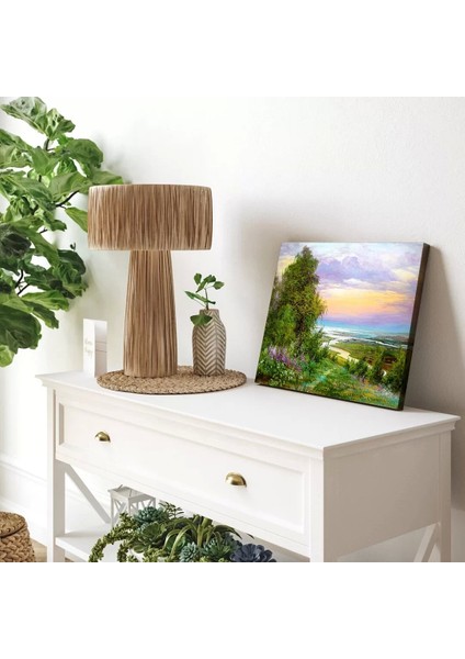 Gün Batımı Vadi Kanvas Tablo modelleri