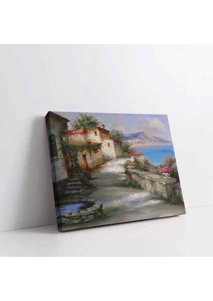 Sakin Köşk Kanvas Tablo fiyatları