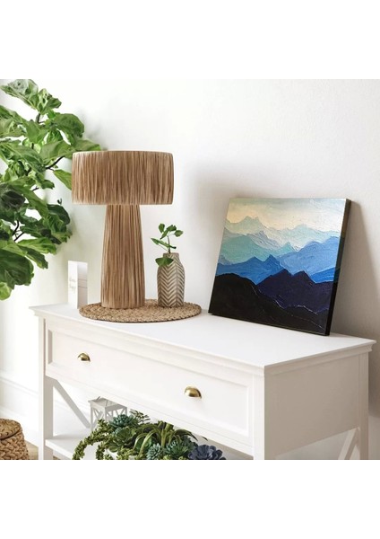 Katmanlı Dağ Silüeti Kanvas Tablo modelleri