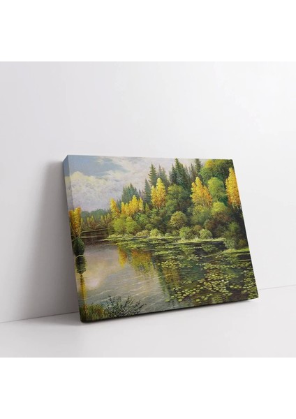 Göl Fısıltıları Kanvas Tablo fiyatları