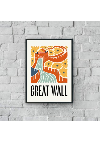 "great Wall" Poster Tablo