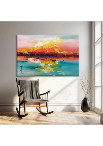 Gökyüzü Renkleri Kanvas Tablo