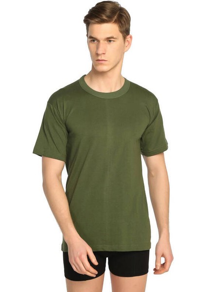 Erkek Renkli Sıfır Yaka Atlet 6'lı Ekonomik Paket SY0003