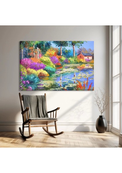 Bahçe Çiçekleri Kanvas Tablo