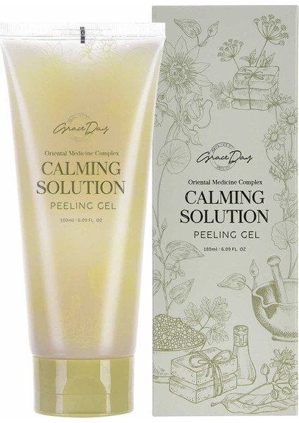 Hassas Ciltler Için Oryantel Bitki Kompleksi Peeling Calming Solution Peeling Gel