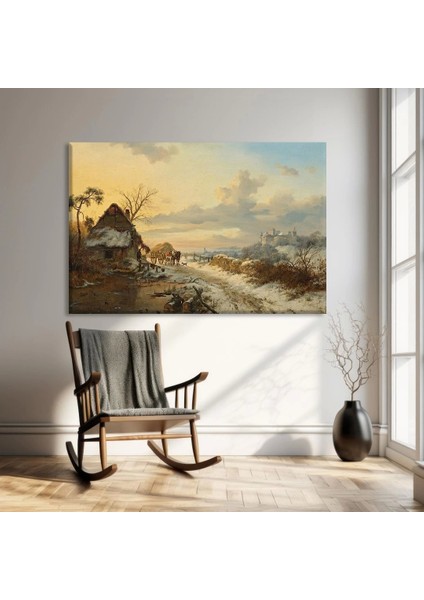 Ufka Doğru Kanvas Tablo