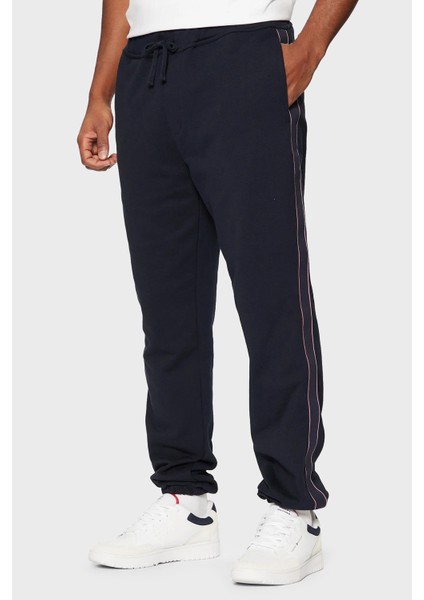Regular Fit Normal Bel Ribanalı Paça Jogger Pantolon Erkek Pantolon MW0MW37477 Dw5