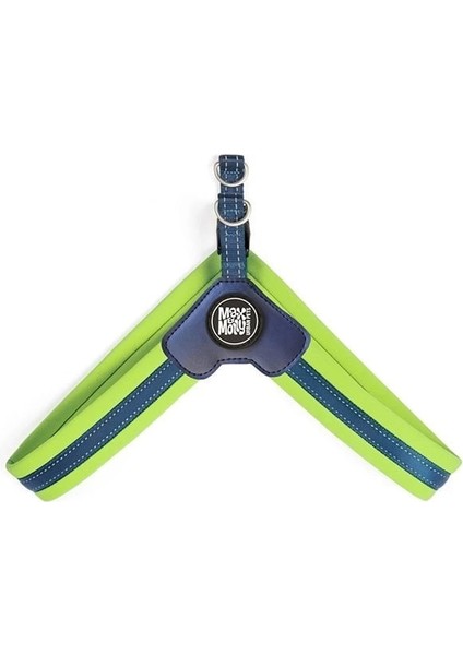 Q-Fit Matrix Köpek Göğüs Tasması Lime Green Xxsmall 31-34 cm